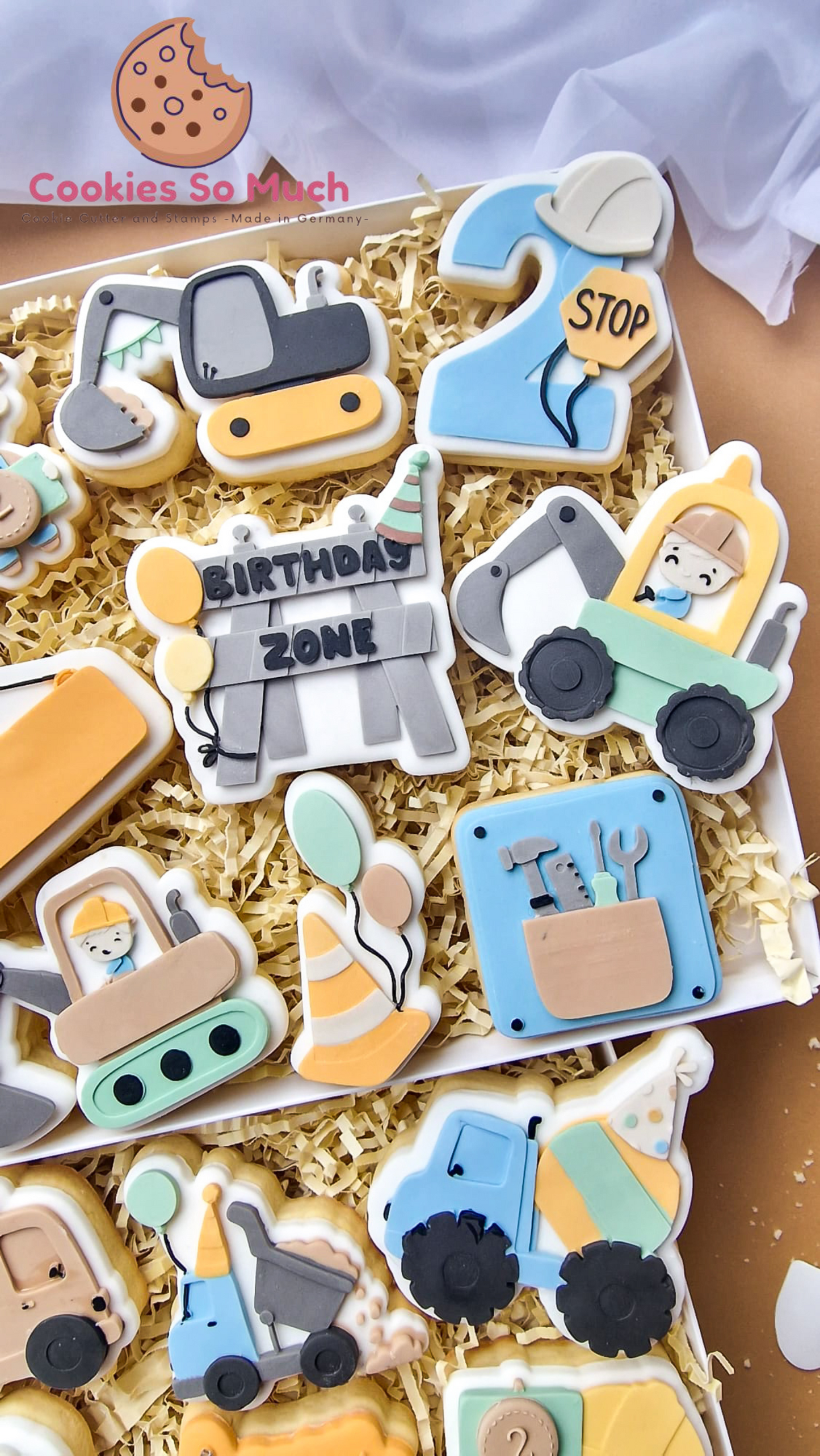 Werkzeugset in der Tasche debosser und ausstecher