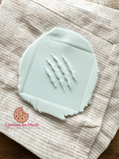 Dinosaurier Krallen debosser