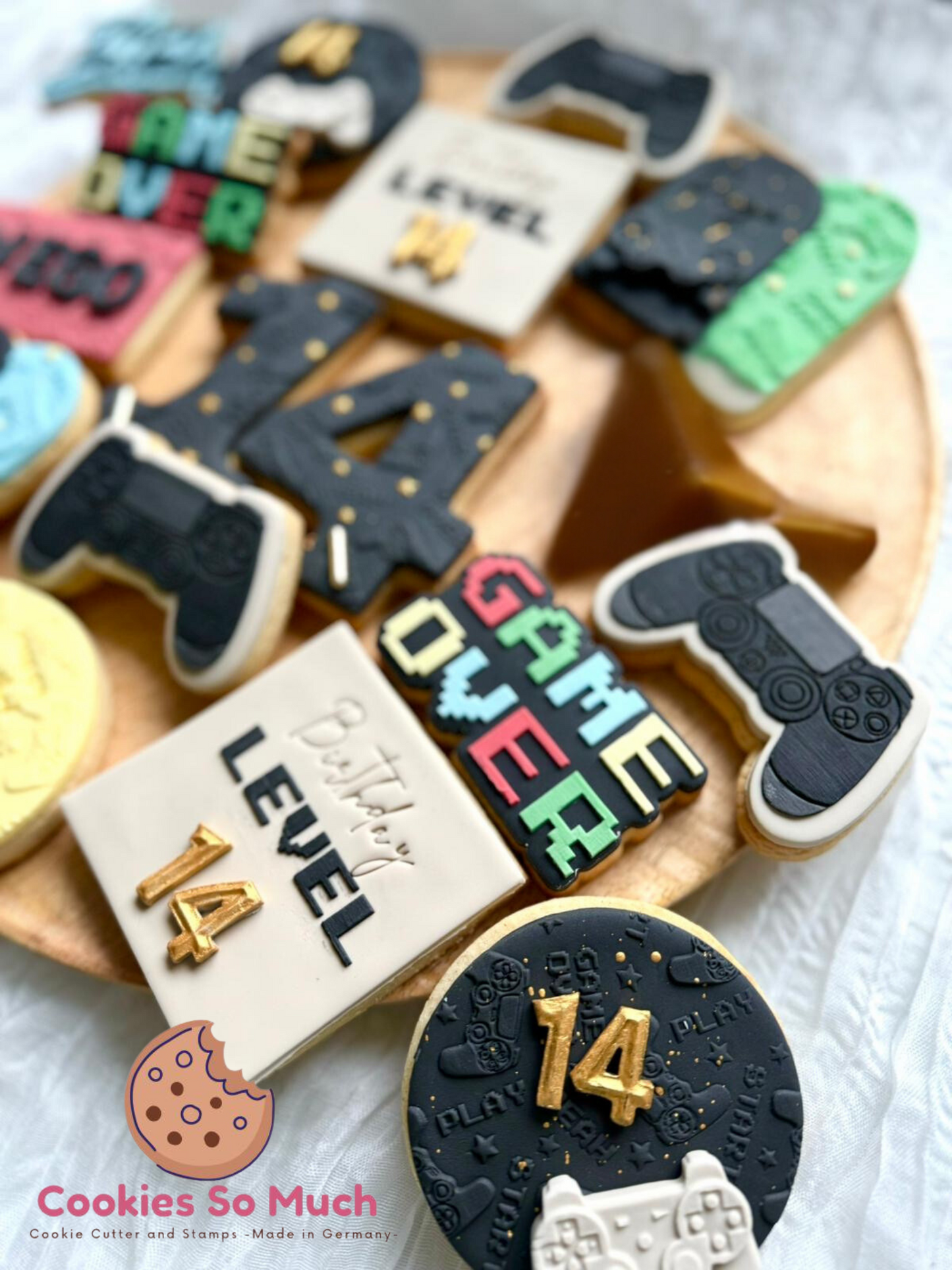 Gaming Muster acryl debosser