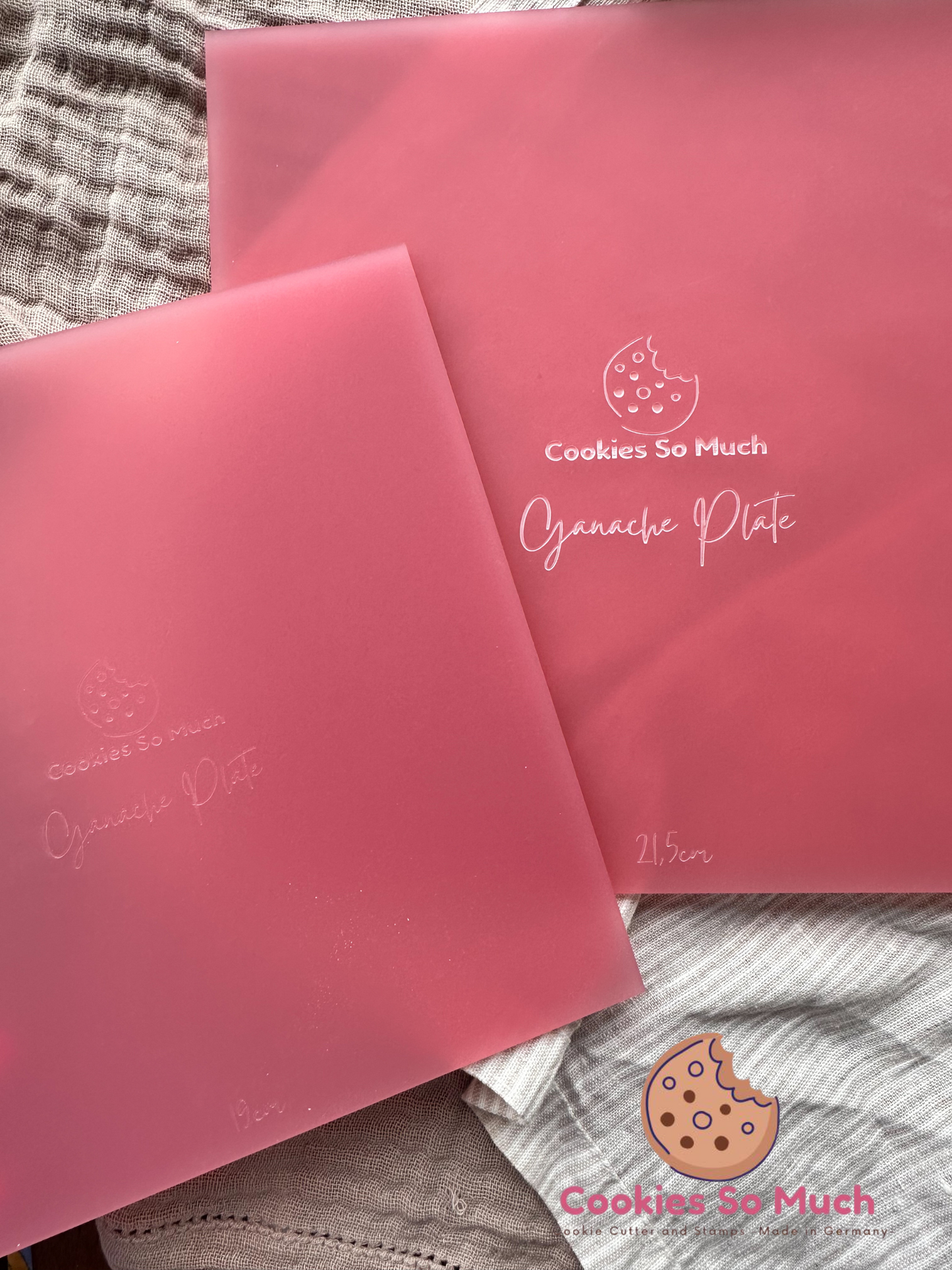 Ganache Platten eckig