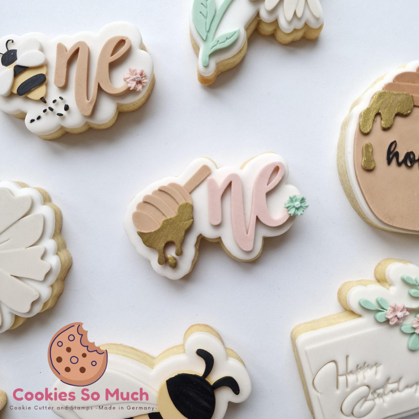 honiglöffel one debosser und ausstecher