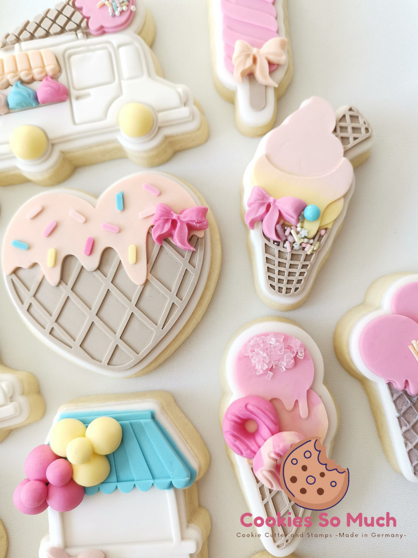 Eiscreme Model 1 debosser und ausstecher