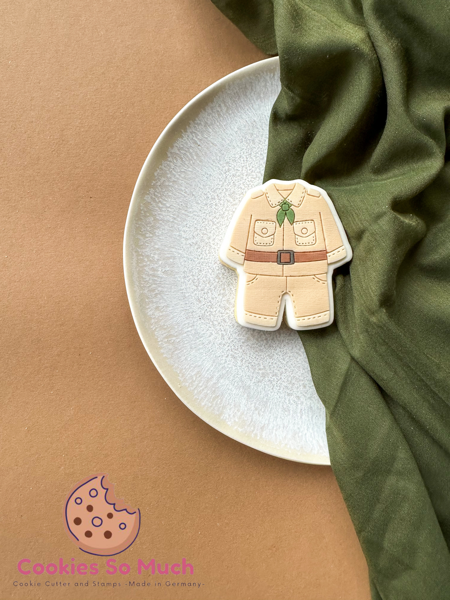 Dschungel / Safari Anzug Acryl Debosser + Ausstecher