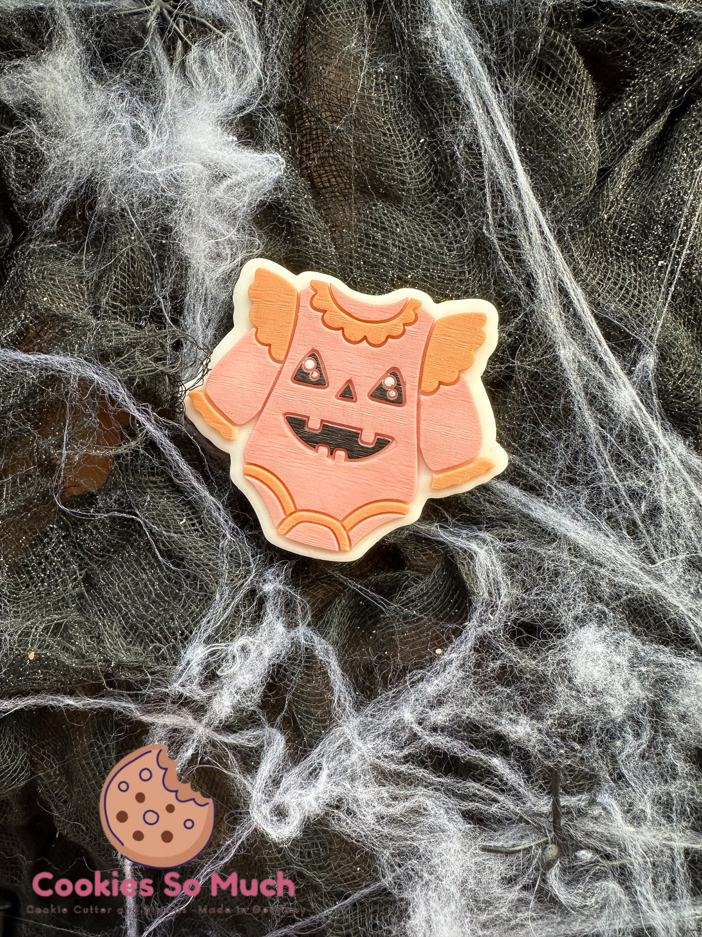 Baby Kürbis Outfit acryl debosser und ausstecher