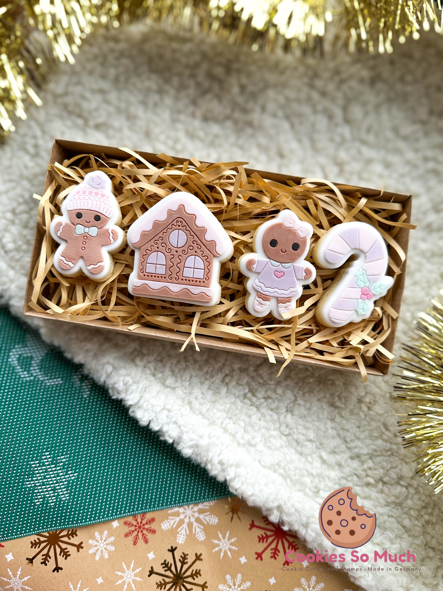 Zuckerstange debosser und ausstecher