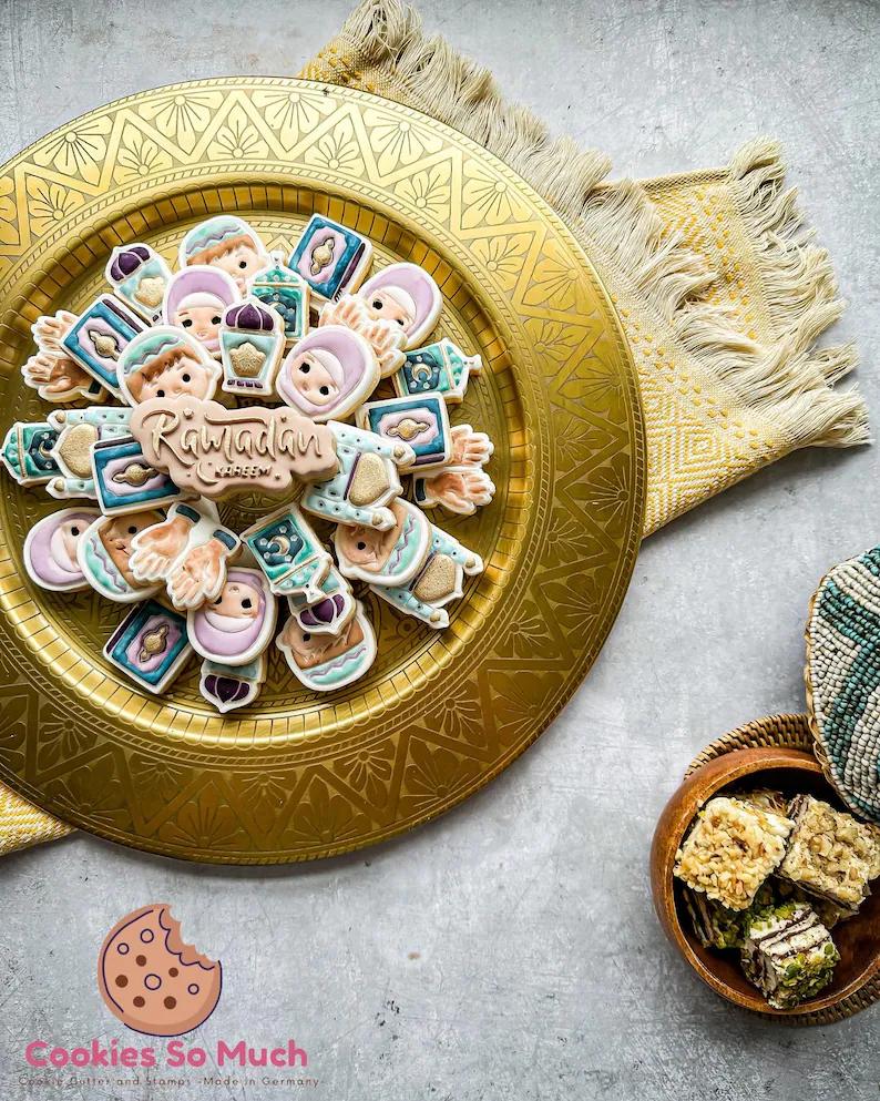 orientalische Lampe Model 2 Stempel und ausstecher