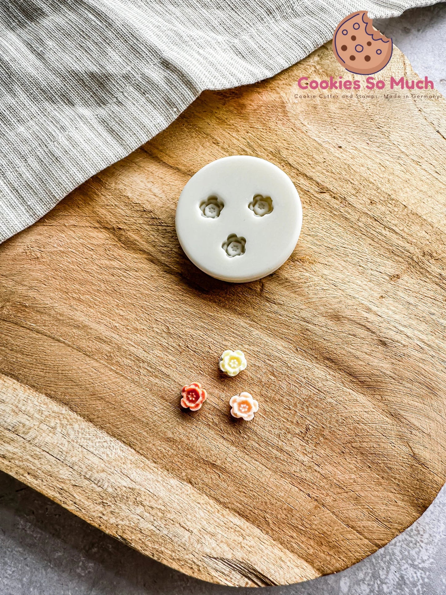 mini Blumen Silikonform