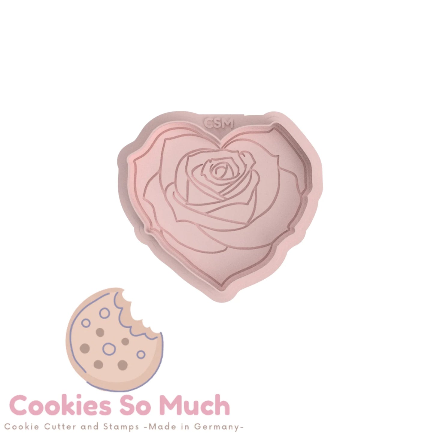 Rosenherz Debosser, Stempel und Ausstecher