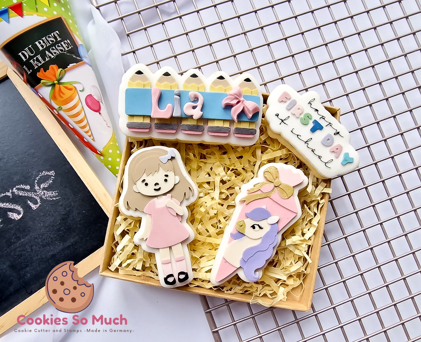 Stifte mit Textfeld Debosser und Ausstecher