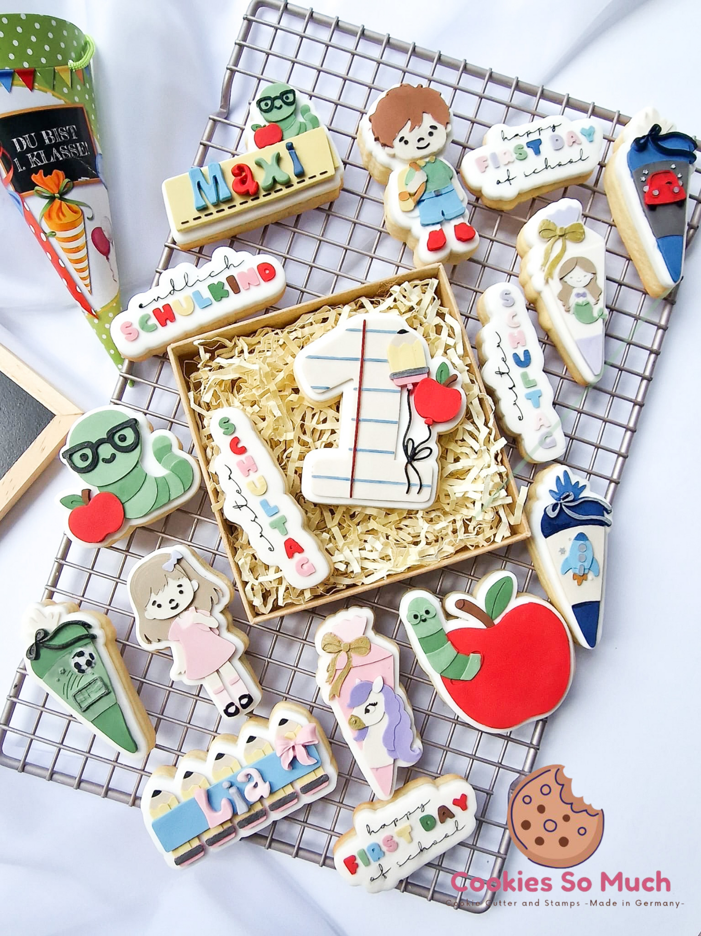 Auto Schultüte Debosser und Ausstecher