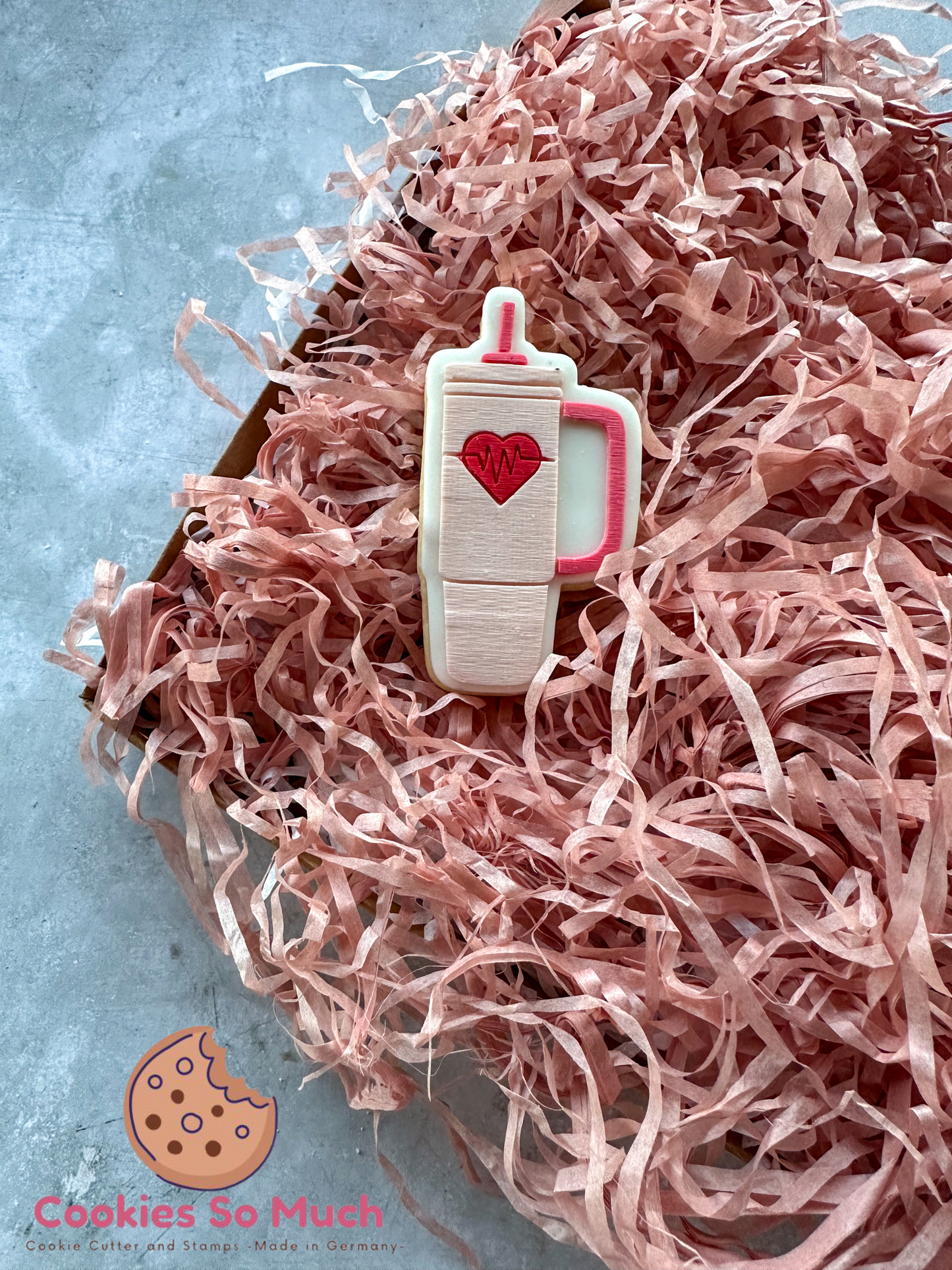 Becher acryl Debosser + Ausstecher