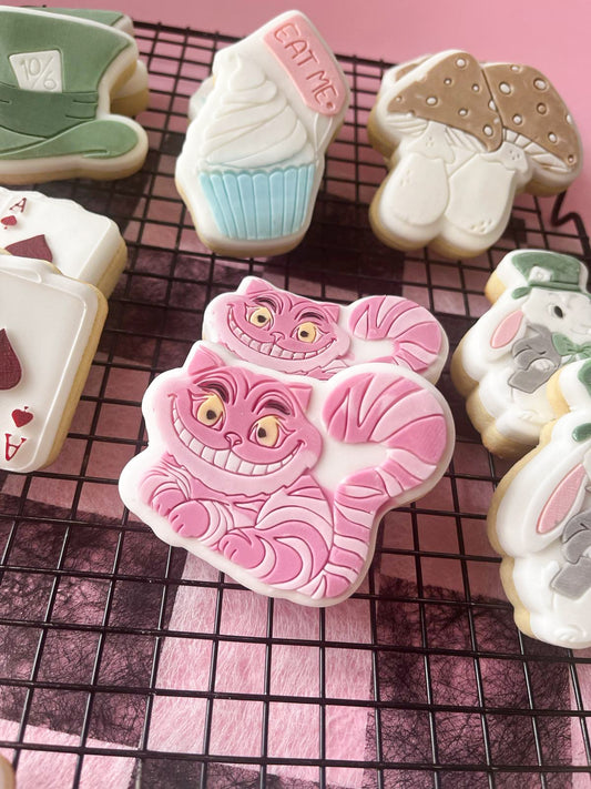 Grinsekatze Acryl Debosser + Ausstecher