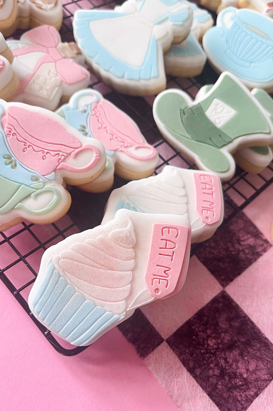 Eat Me cupcake Acryl Debosser + Ausstecher