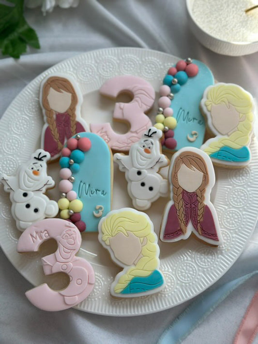 F rozen acryl debosser + ausstecher