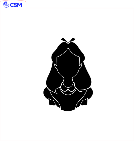 Prinzessinnen / weibliche Charaktere acryl debosser