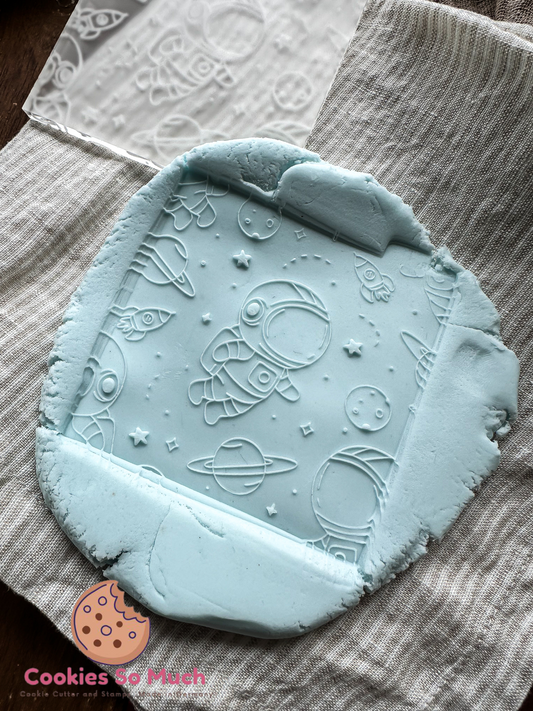 Astronaut Muster acryl