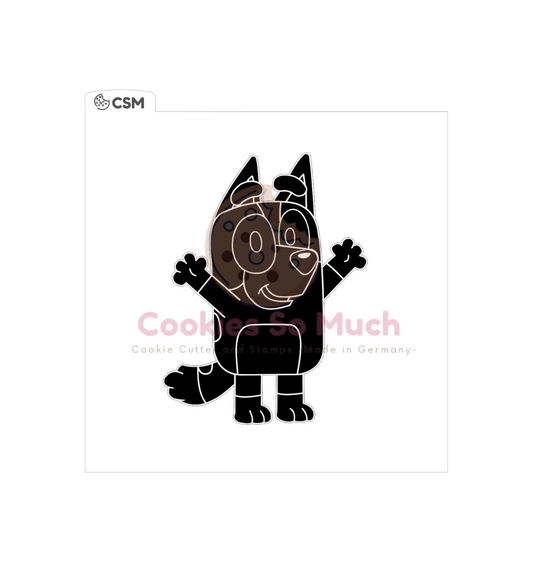 bluey acryl debosser + ausstecher