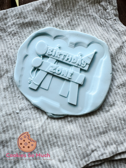 Birthday Zone debosser und ausstecher