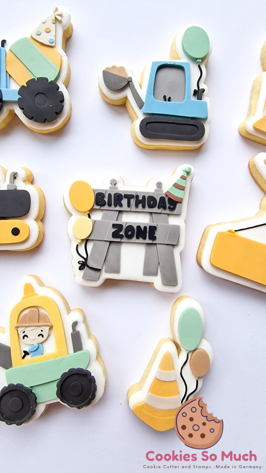 Birthday Zone debosser und ausstecher