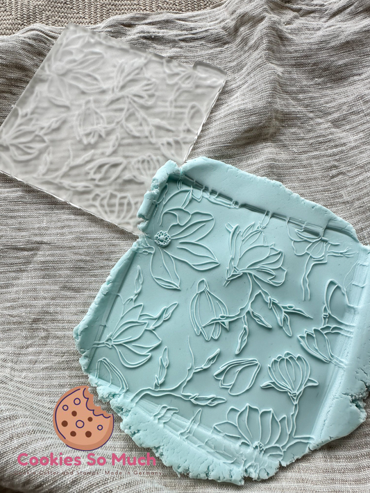 Blumen Model 4 Muster acryl