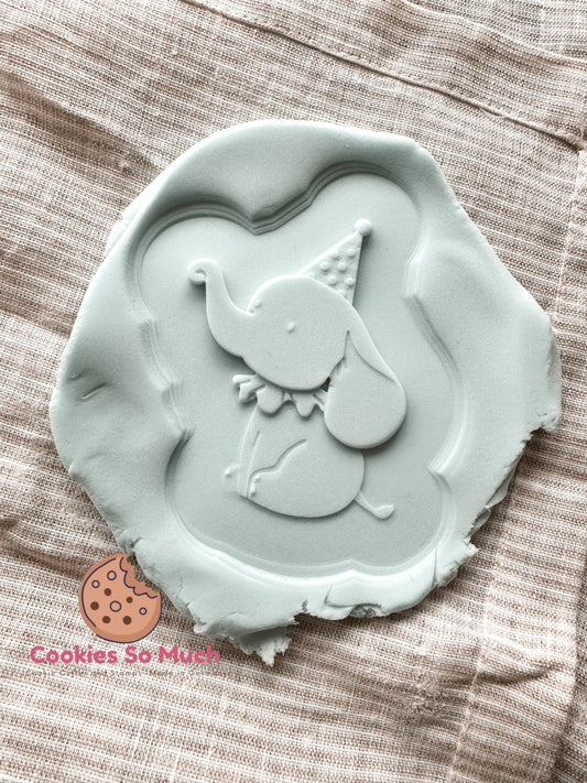 Grabador y cortador de galletas Circus Elephant