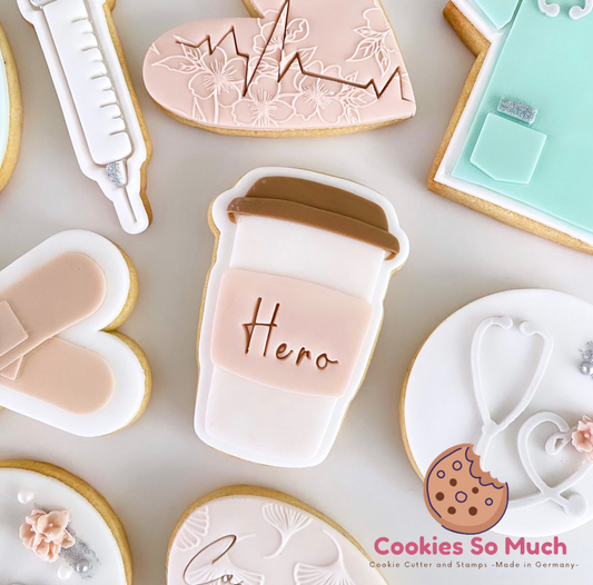 Kaffee Tasse debosser und ausstecher