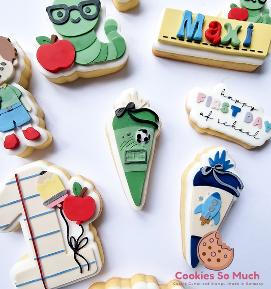 Fuball tornetz Schultüte Debosser und Ausstecher