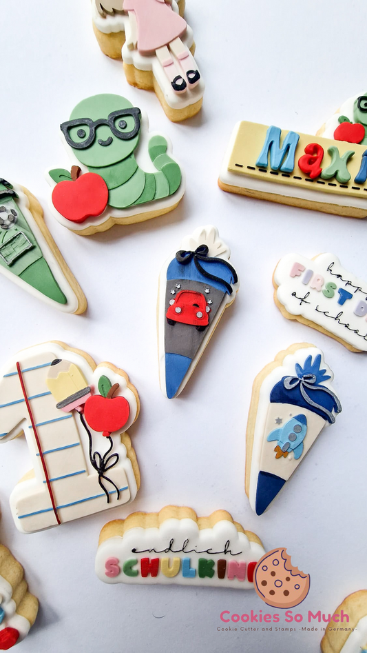 Auto Schultüte Debosser und Ausstecher