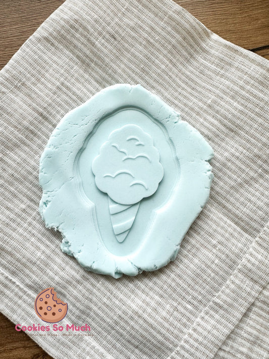 Zuckerwatte debosser und ausstecher