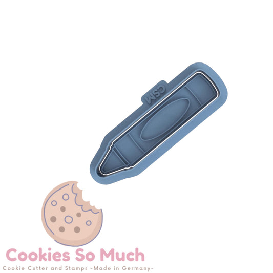 Wachsmalstift Stempel und Ausstecher