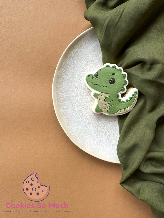 Krokodil Acryl Debosser + Ausstecher