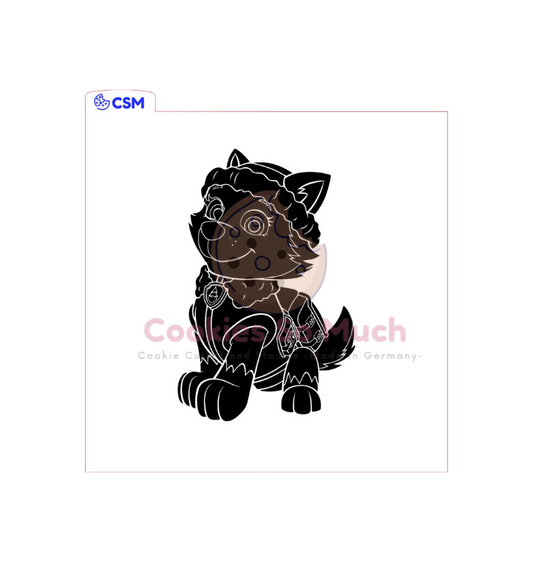 Paw Patrol acryl debosser + ausstecher