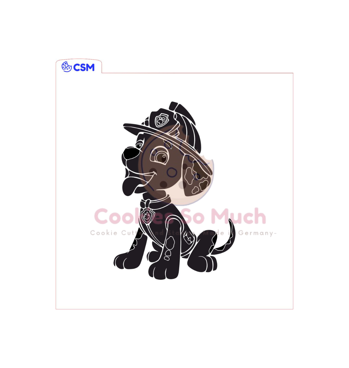 Paw Patrol acryl debosser + ausstecher