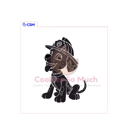 Paw Patrol acryl debosser + ausstecher