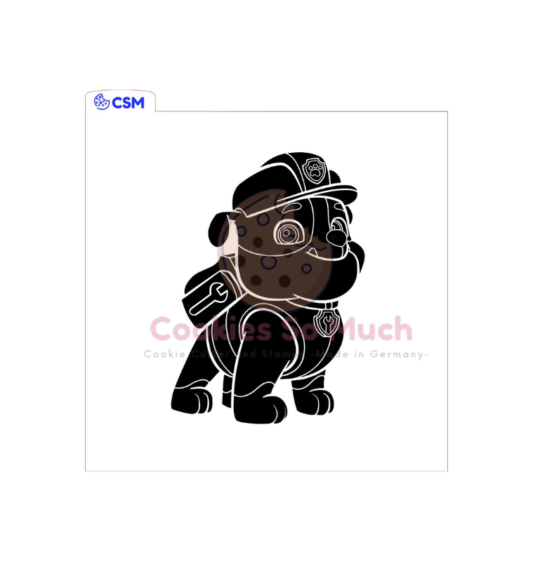 Paw Patrol acryl debosser + ausstecher