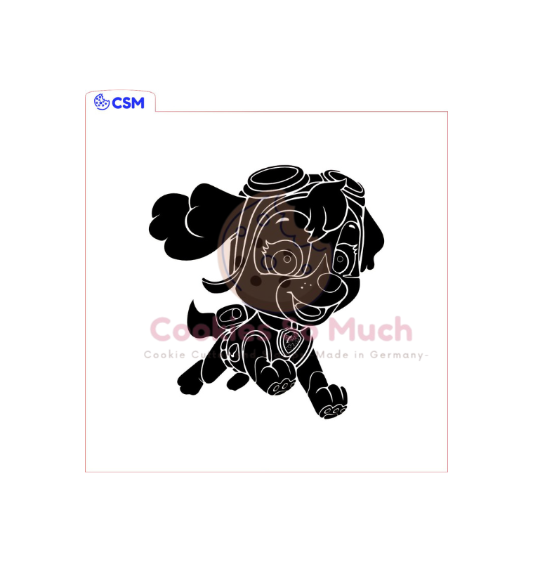 Paw Patrol acryl debosser + ausstecher