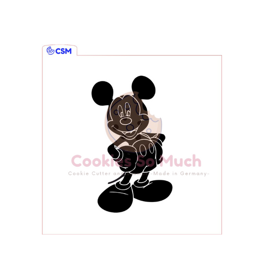 Mickey acryl debosser + ausstecher