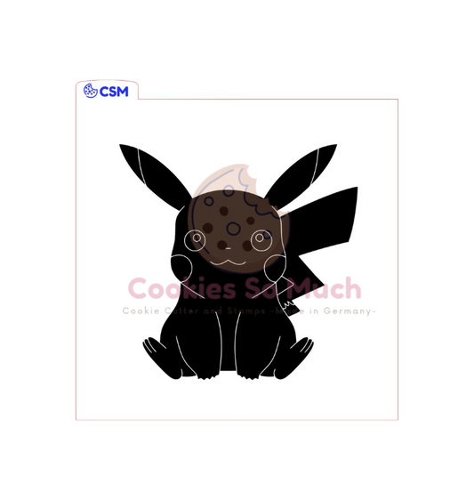 Pokemon acryl debosser + ausstecher