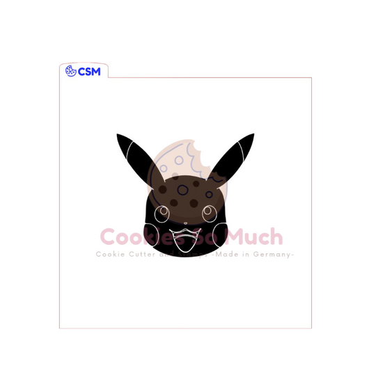 Pokemon acryl debosser + ausstecher