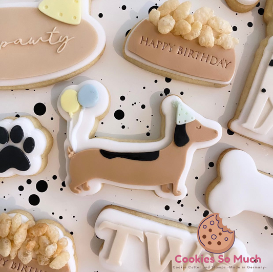 Grabador y cortador de perros de fiesta