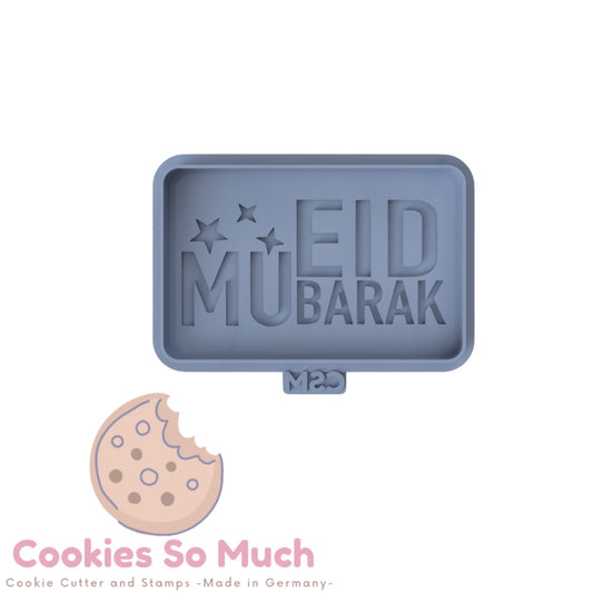 Eid Mubarak Debosser und ausstecher