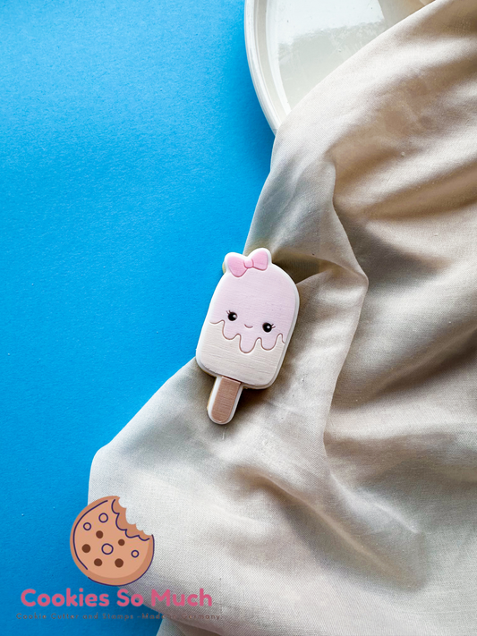 süsser Eis am Stiel Model 2 Acryl debosser und ausstecher