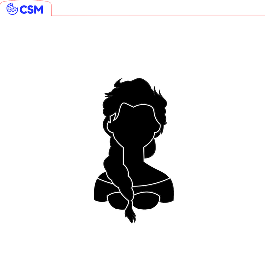 Prinzessinnen / weibliche Charaktere acryl debosser