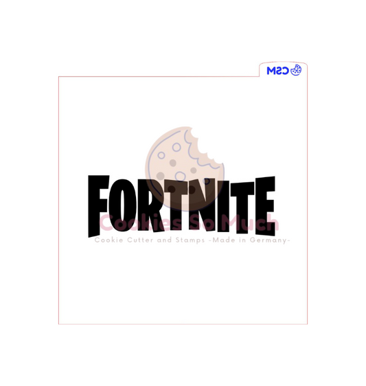 Fortnite acryl debosser + ausstecher