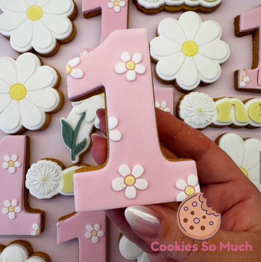 Gänseblümchen Muster acryl