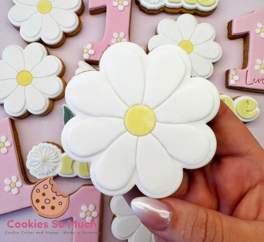 Gänseblümchen Model 2 acryl debosser + ausstecher