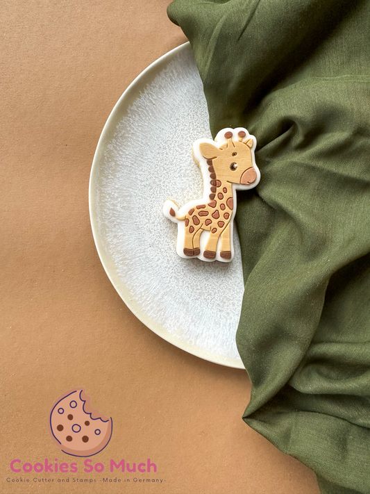 Giraffe acryl debosser + ausstecher