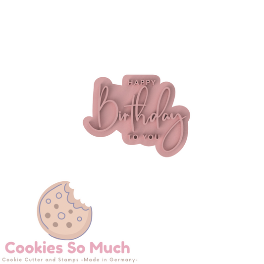 Happy Birthday Model 5 Stempel