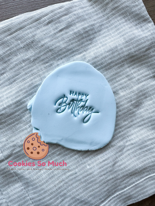 Happy Birthday Model 4 Stempel