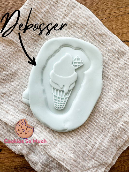 Eiscreme Model 2 debosser und ausstecher